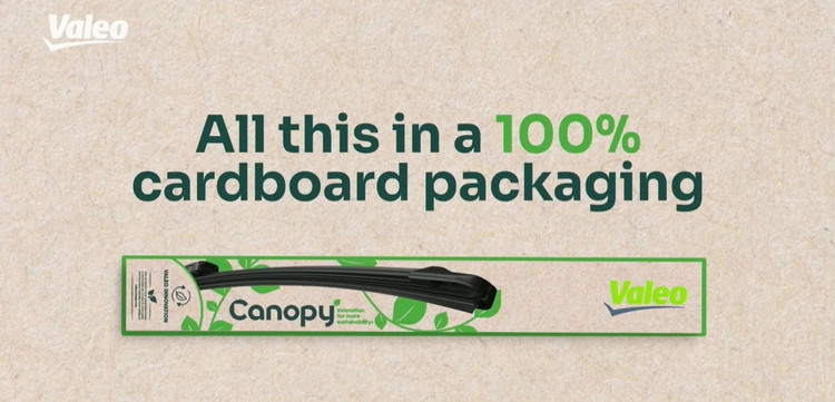 Valeo Service presenta Canopy, su gama de escobillas más sostenible