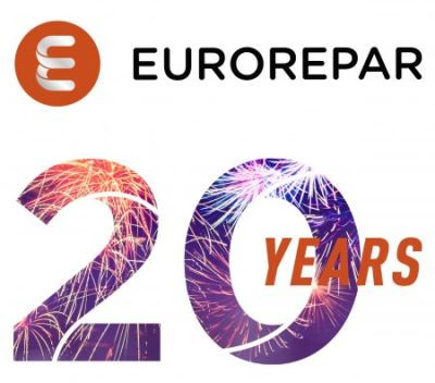 Eurorepar cumple 20 au00f1os logo