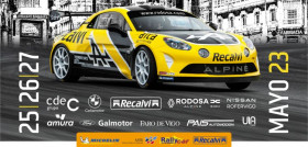 Cartel Rallye Recalvi Rías Baixas