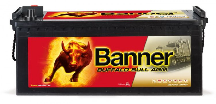 Buffalo Bull AGM 71001 Banner baterias
