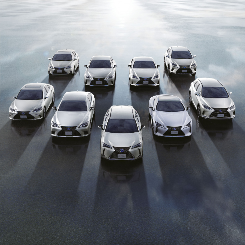 Lexus Electrified line up hi res