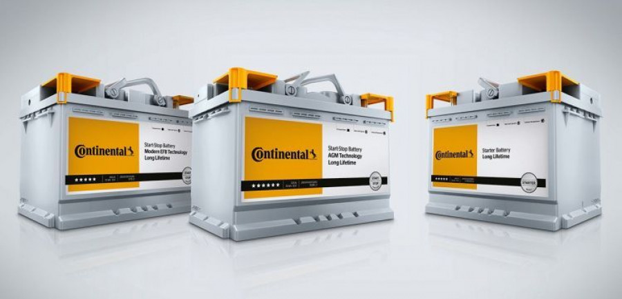 Continental baterias