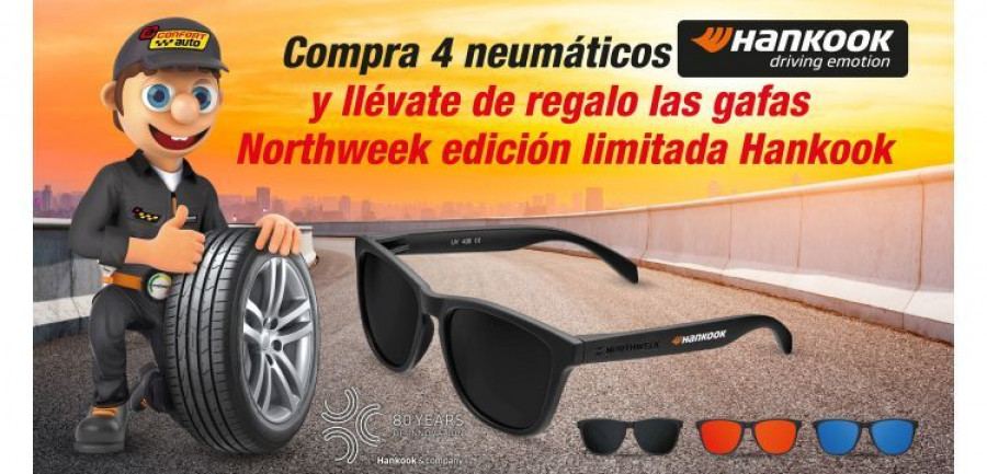 Confortauto Hankook 80 aniversario