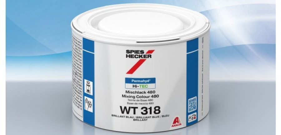 Spies Hecker Permahyd HiTEC Mixing Colour 480 WT 318 Brilliant Blue