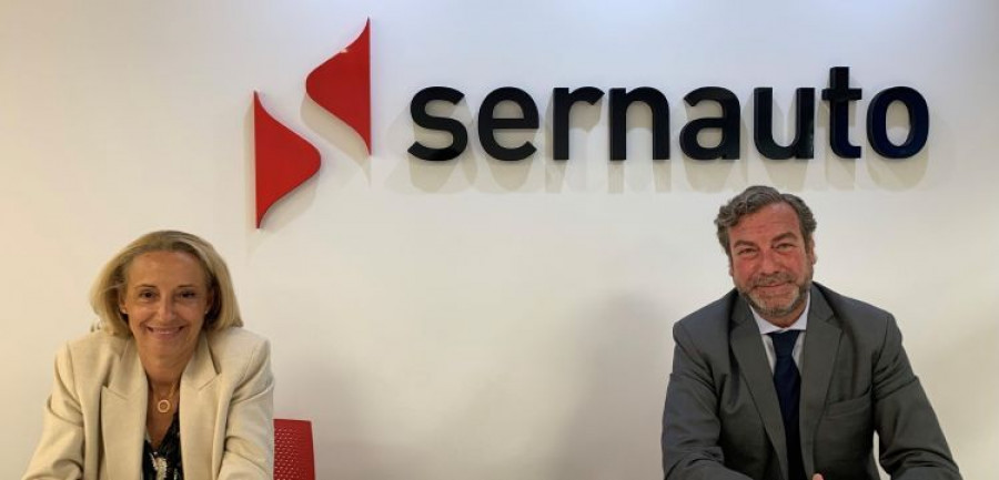 MHelena Antolin y Jose Portilla sernauto
