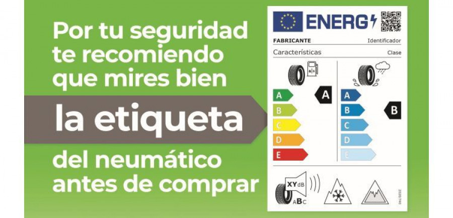 Cetraa campaña etiqueta neumatico