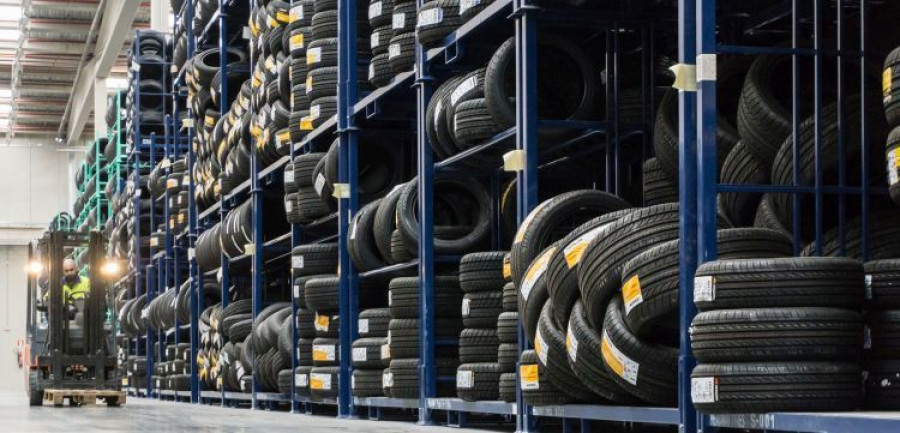 transaher logistica neumaticos recambios