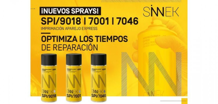 Sinnek sprays SPI imprimacion aparejo express
