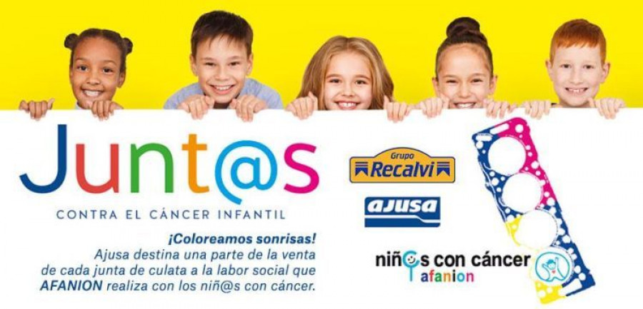 ajusa recalvi Junt@s contra el cancer infantil