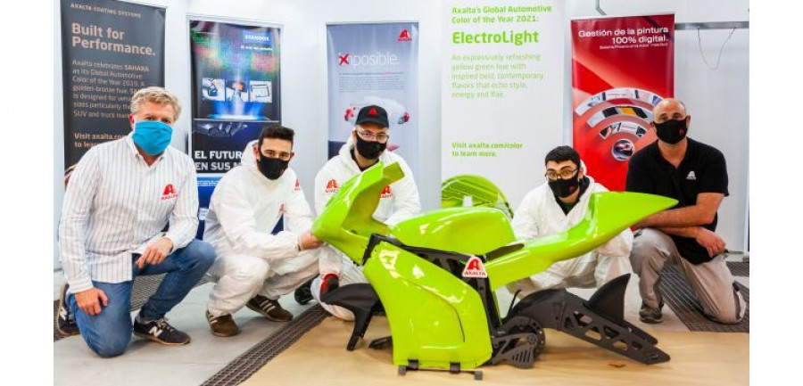 Axalta patrocinador Wolfast Uniovi MotoStudent
