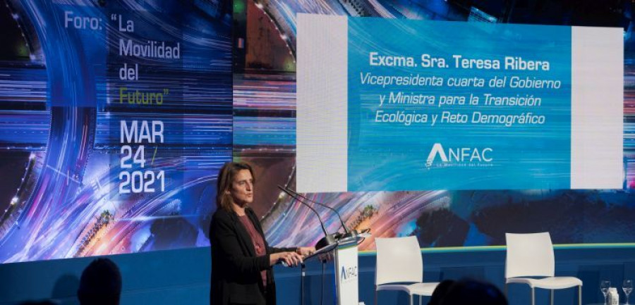 ANFAC foro ministra teresa ribera