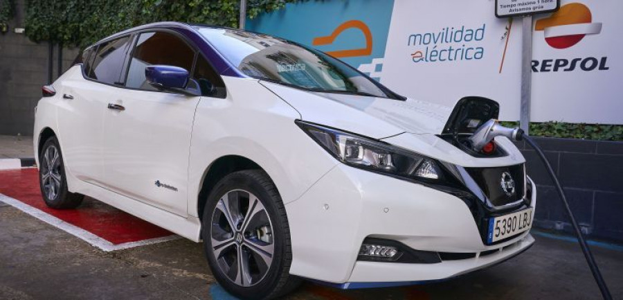 repsol nissan recarga vehiculos electricos