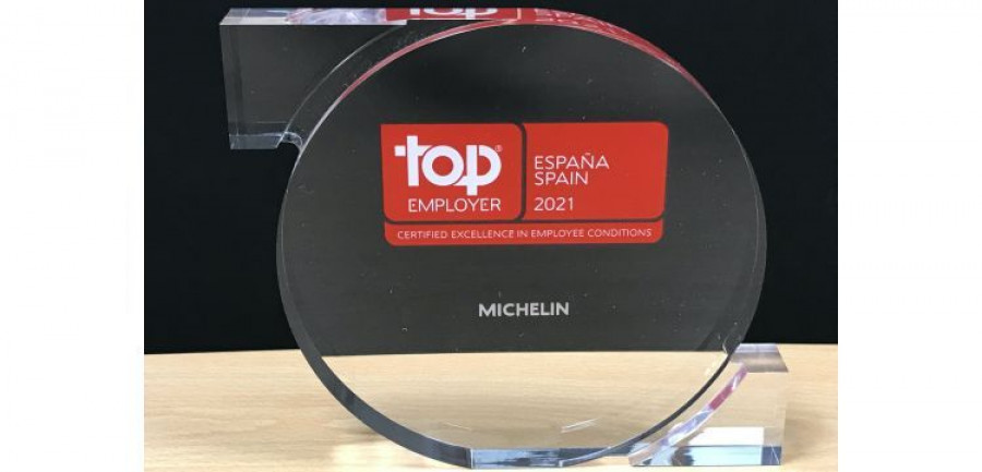 Top Employer 2021 Michelin España