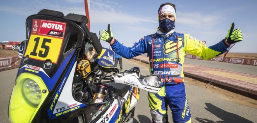 Lorenzo Santolino Dakar 2021 neumaticos andres