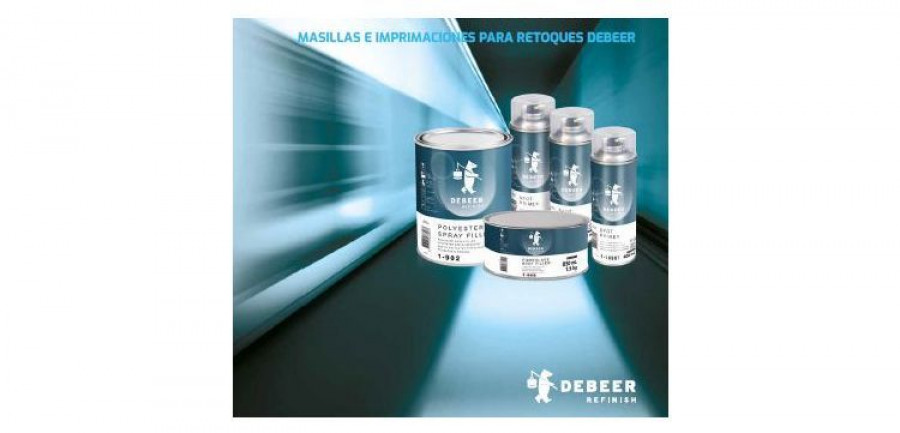 debeer refinish masillas imprimaciones