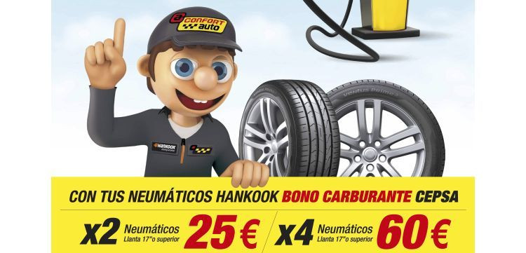 confortauto hankook promocion carburante