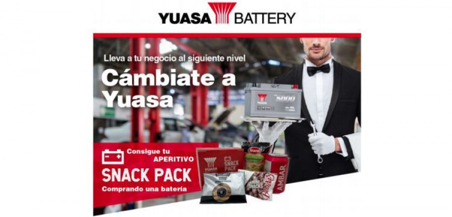 Yuasa SNACK PACK baterias