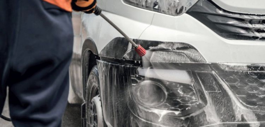 autobrillante vehiculos limpios detergentes