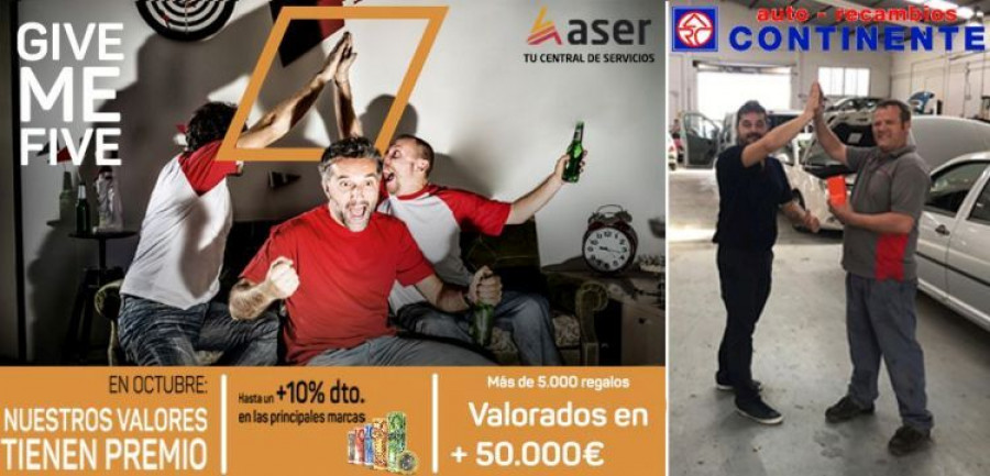 grupo aser give me five dia9