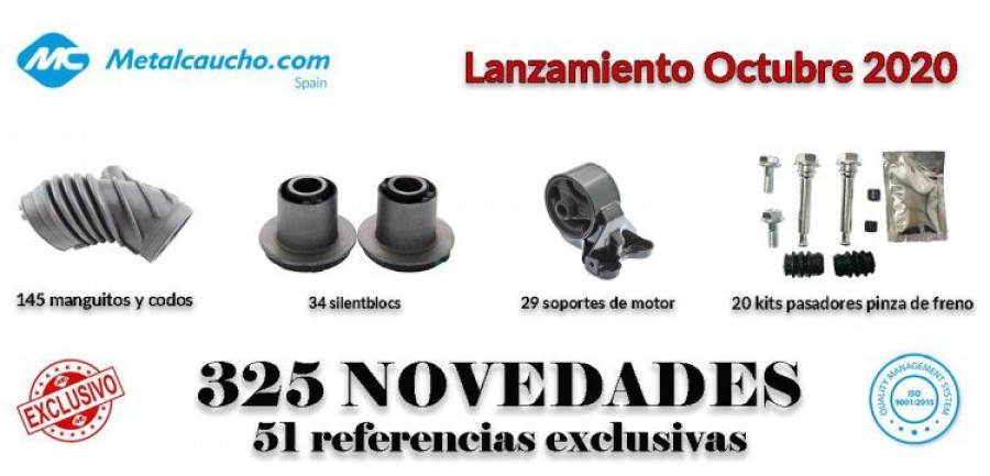 Metalcaucho referencias octubre