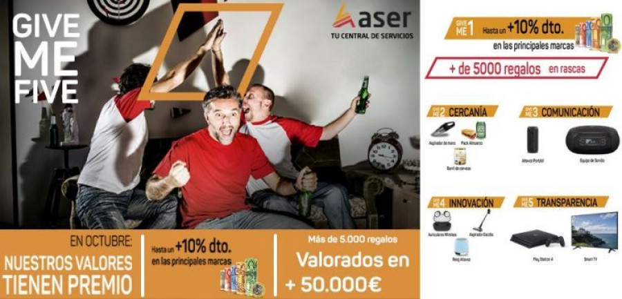 aser give me five dia7