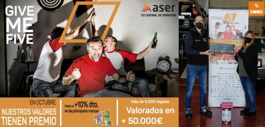 aser give me five dia5