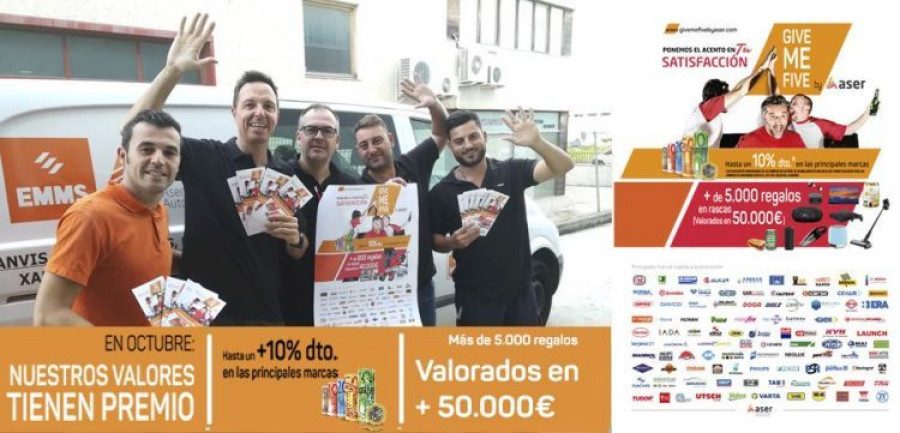grupo aser give me five dia3