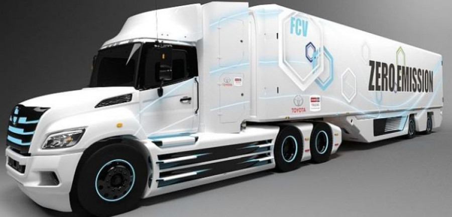 toyota camion pila de combustible