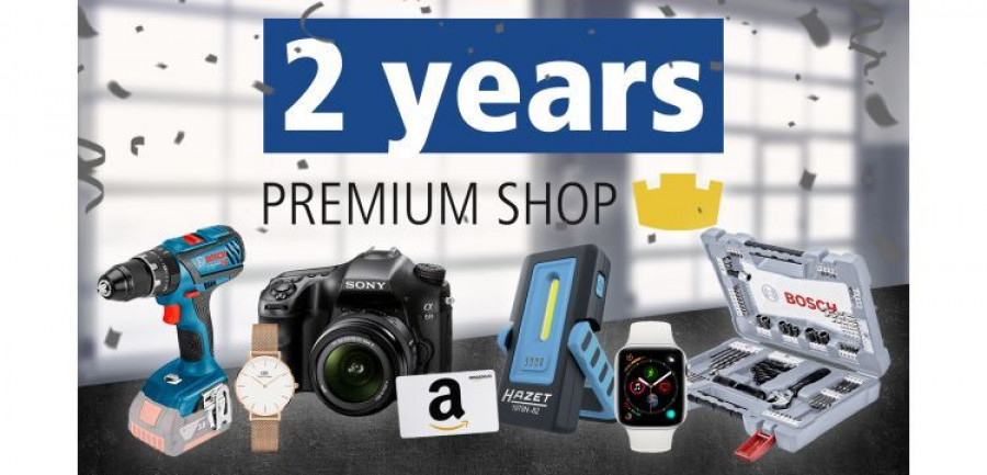 Premium Shop DT Spare Parts aniversario