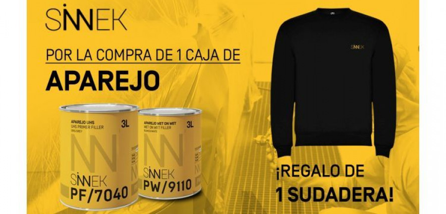 Sinnek promocion aparejos sudadera