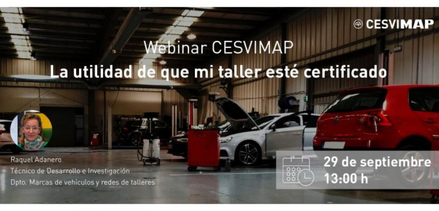webinar cesvimap certificacion