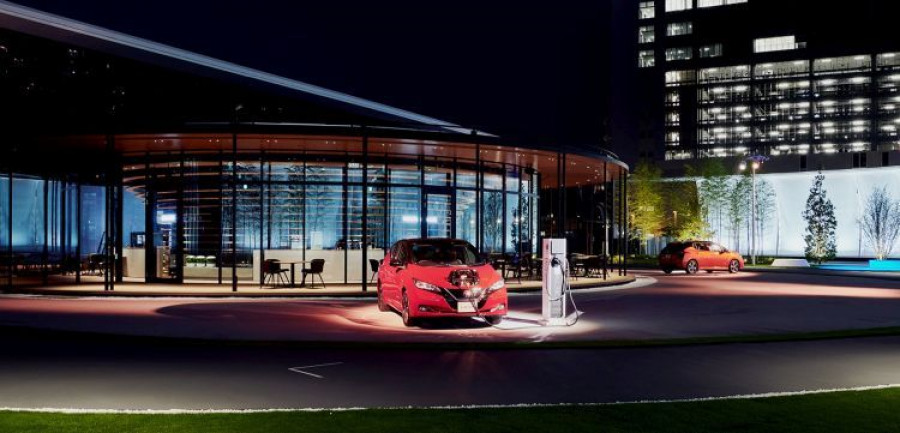 Nissan Pavilion vehiculos electricos