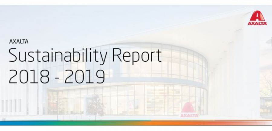 Axalta 2018 2019 Sustainability Report