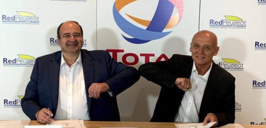 Total españa concesionarios peugeot acuerdo
