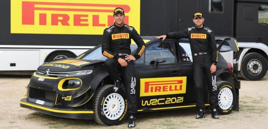 pirelli WRC test