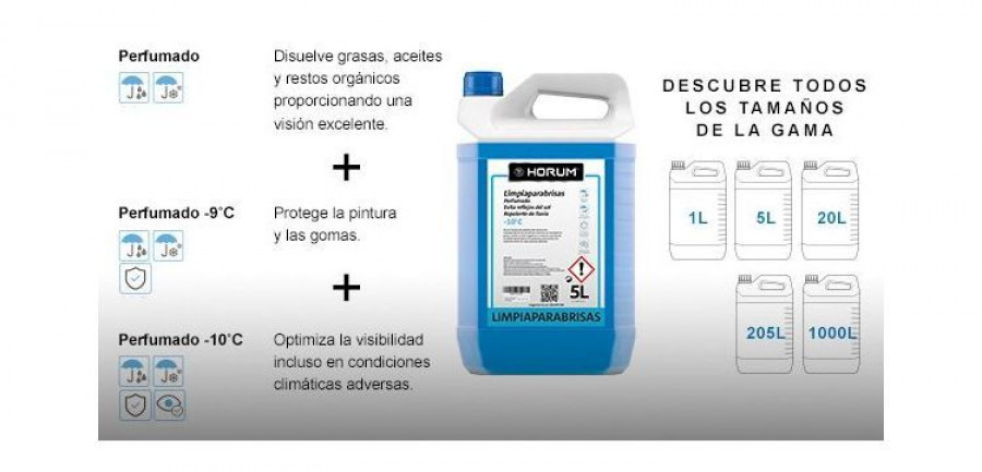 lavaparabrisas horum pro service