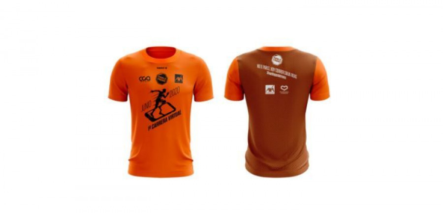 camiseta carrera virtual ponle freno CGA