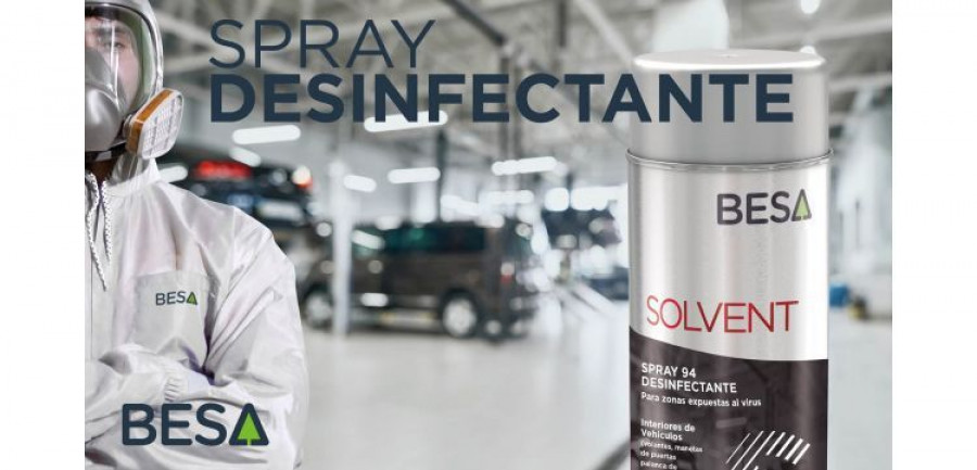 BESA Spray desifectante talleres