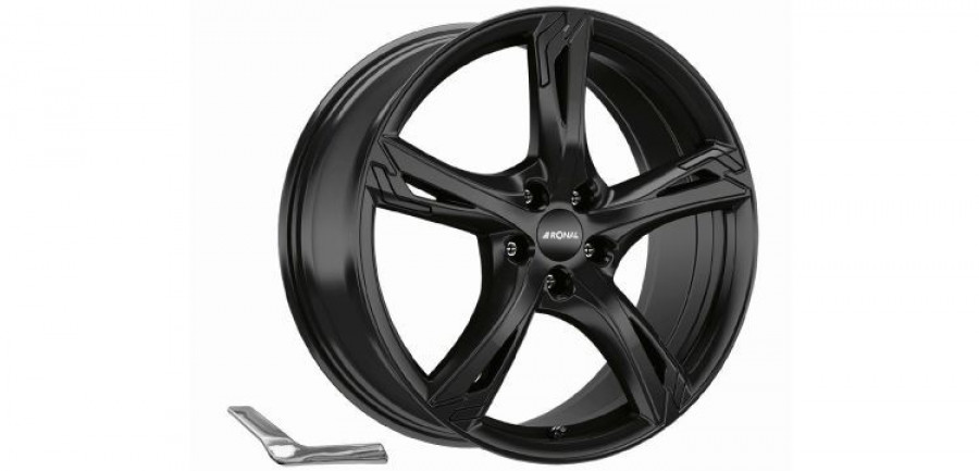 R62 Jetblack Chrom ronal