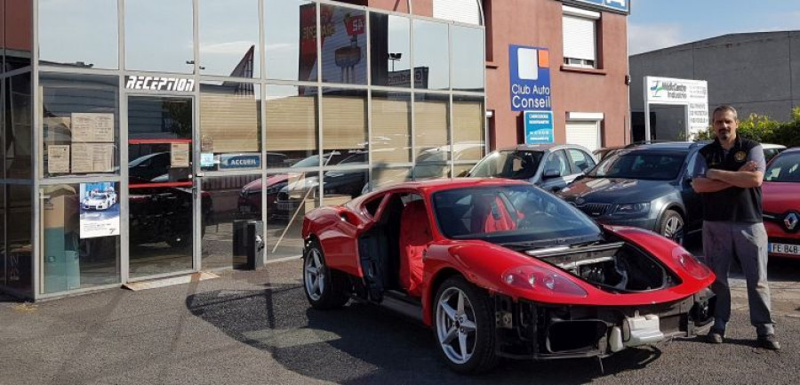 Christophe Montmartin Ferrari 360