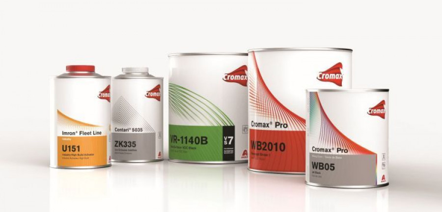 Cromax etiqueta pintura