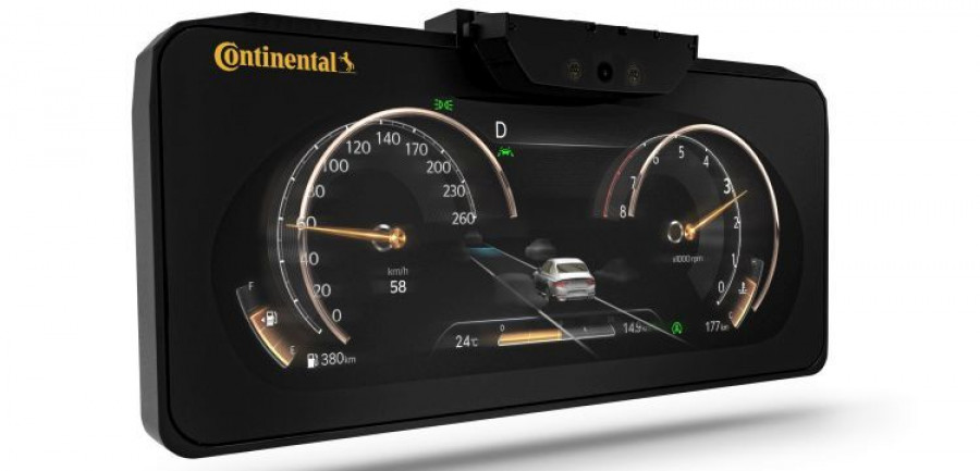Continental pantalla 3D