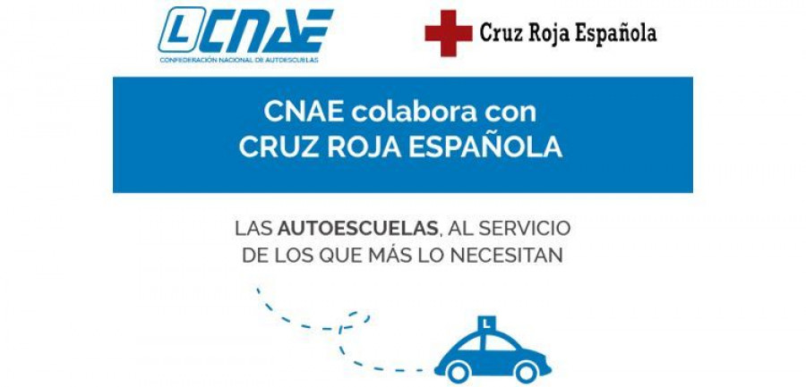 CNAE autoescuelas cruz roja