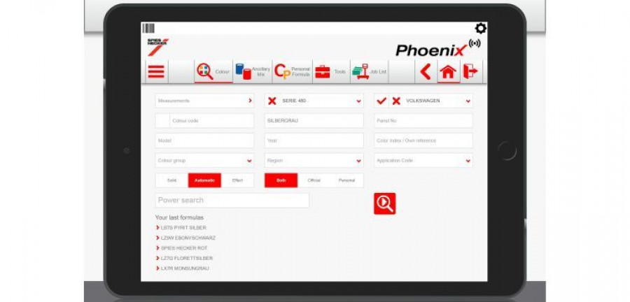Spies Hecker Phoenix iPad