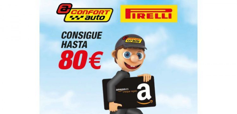 confortauto pirelli amazon campaña