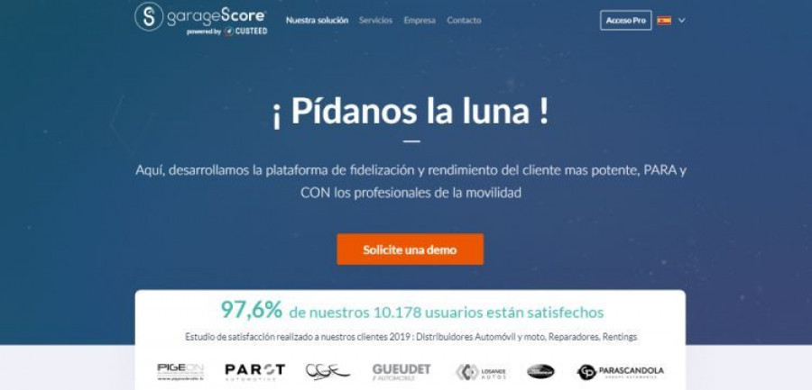 garagescore web