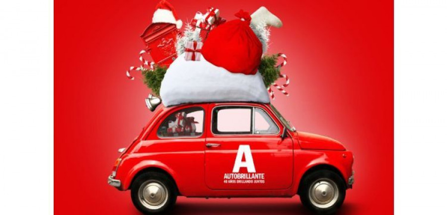 autobrillante felicitacion navidad