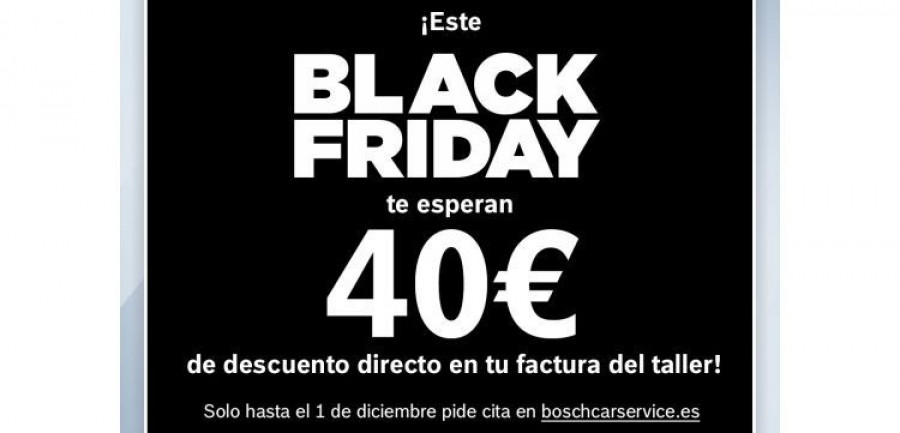 Black Friday Bosch Car Service