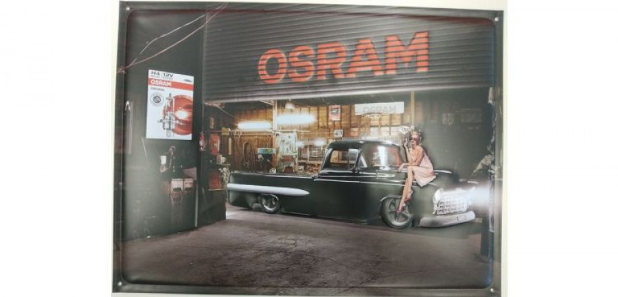 Osram Placa Metálica 2019