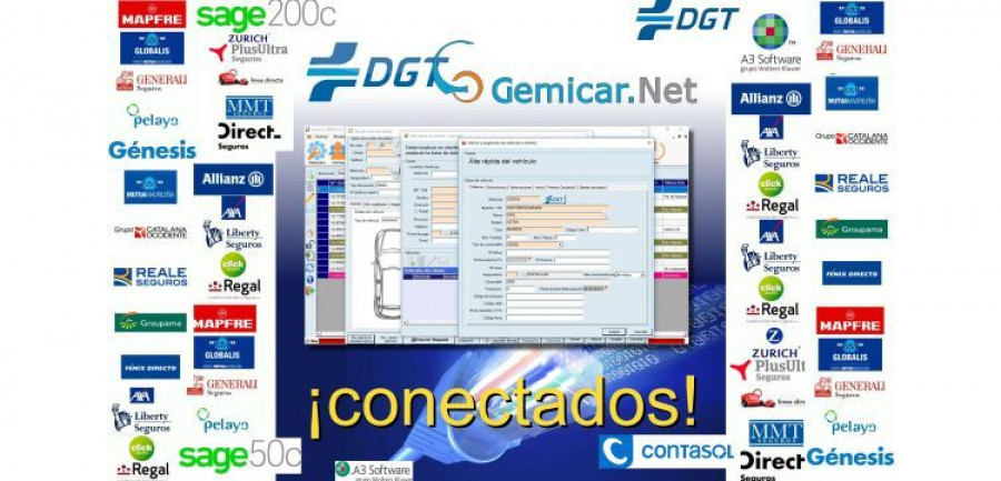 gemicar.net conectividad dgt contabilidad peritaciones